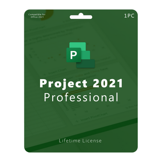 Microsoft Project 2021 Professional (1PC) - INOVA Software